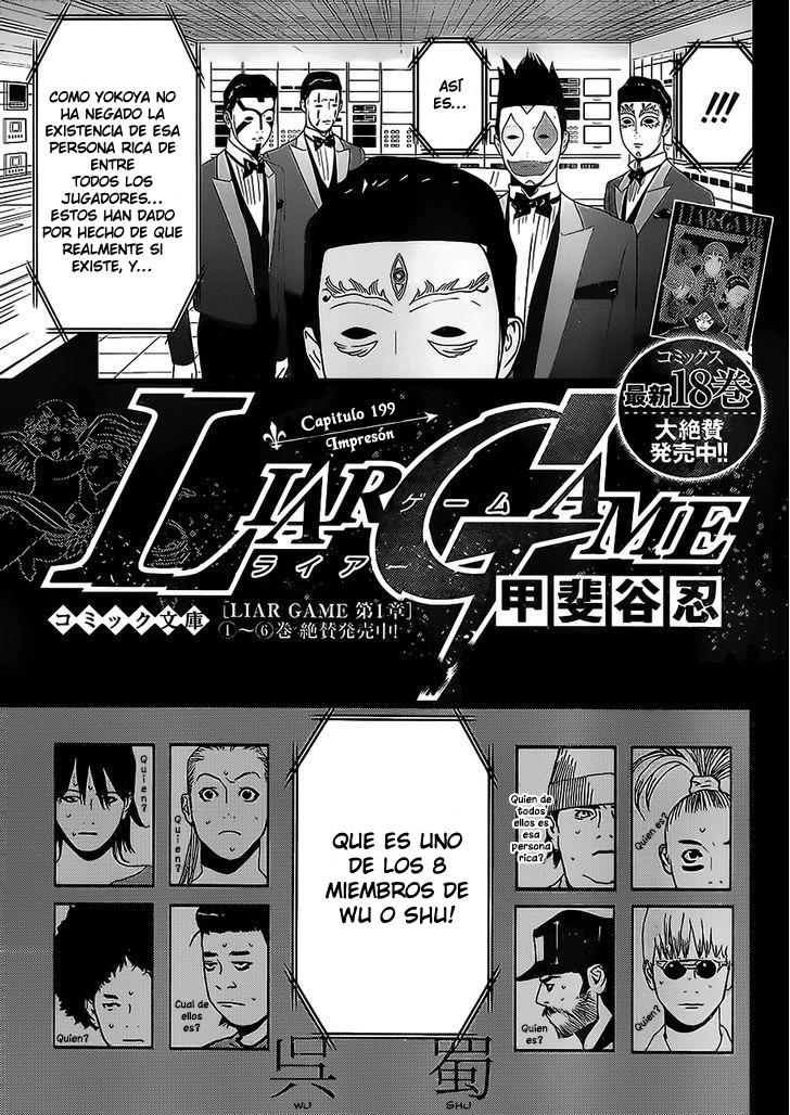 Read Liar Game (es) Manga Online