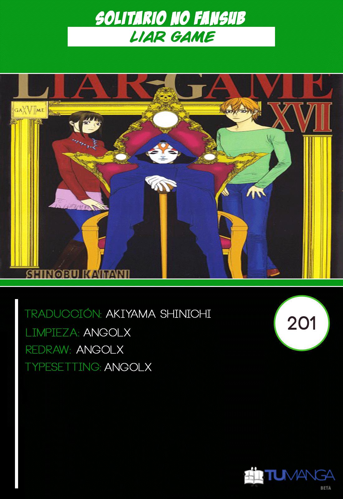 Read Liar Game (es) Manga Online