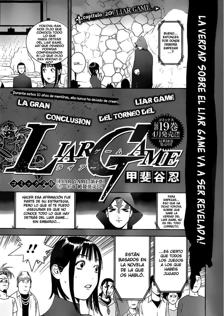 Read Liar Game (es) Manga Online