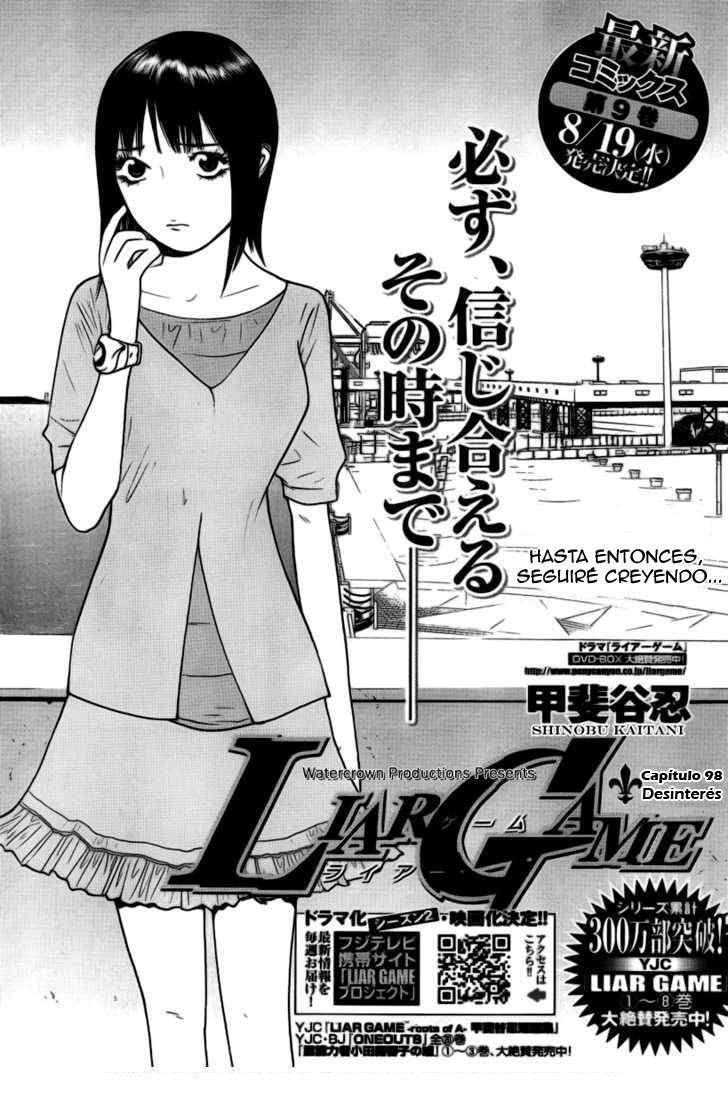 Read Liar Game (es) Manga Online