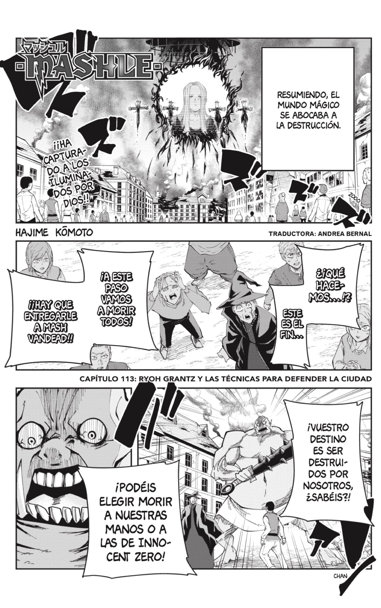Read MASHLE (es) Manga Online