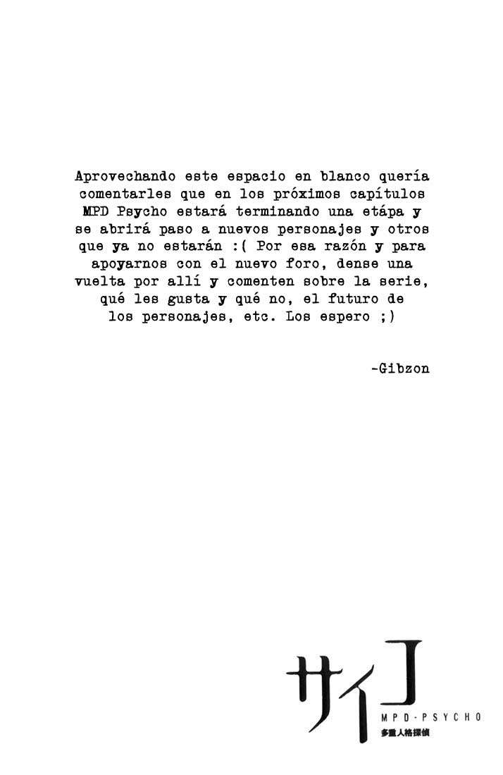 Read MPD Psycho (es) Manga Online