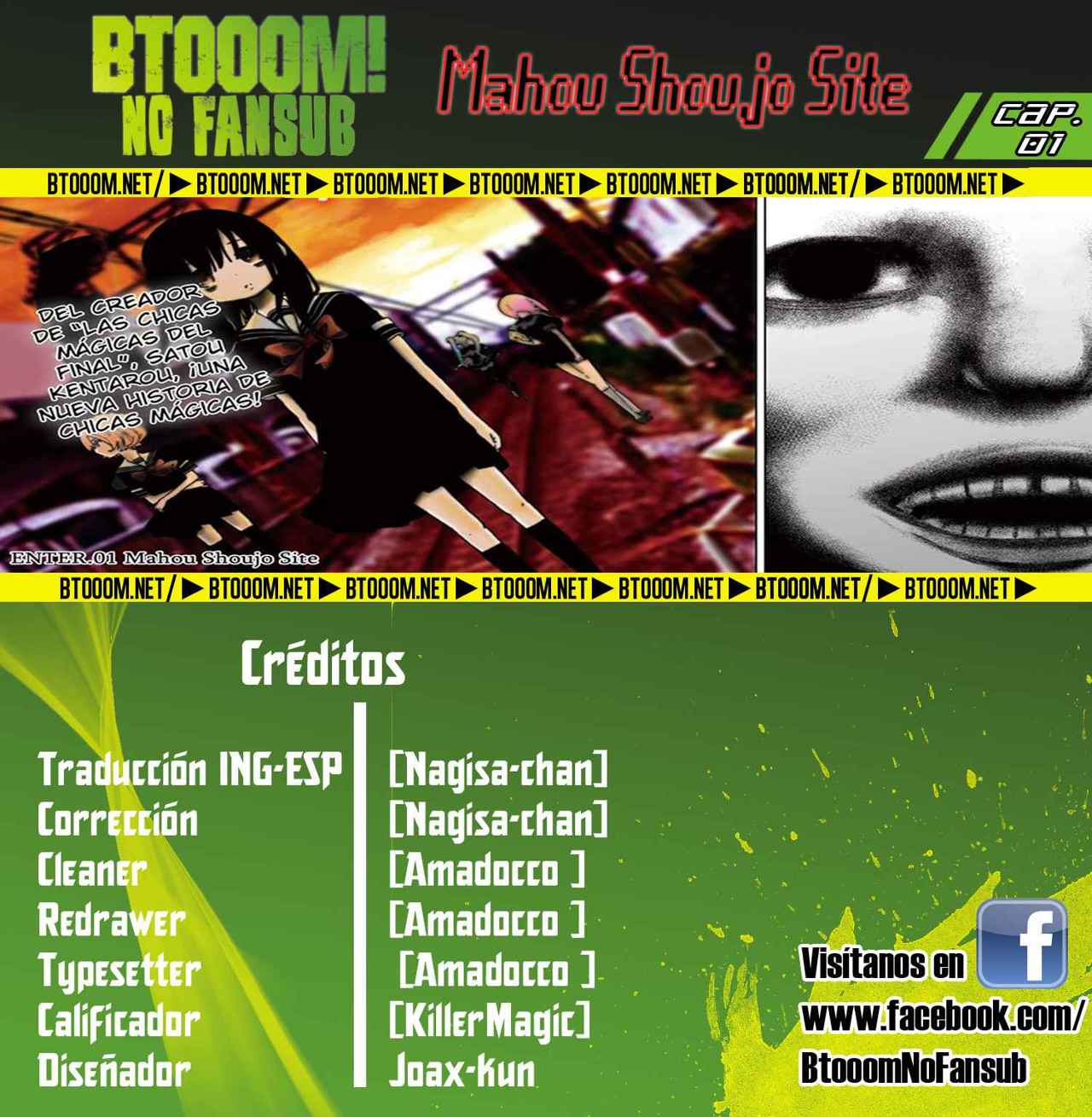 Read Mahou Shoujo Site (es) Manga Online