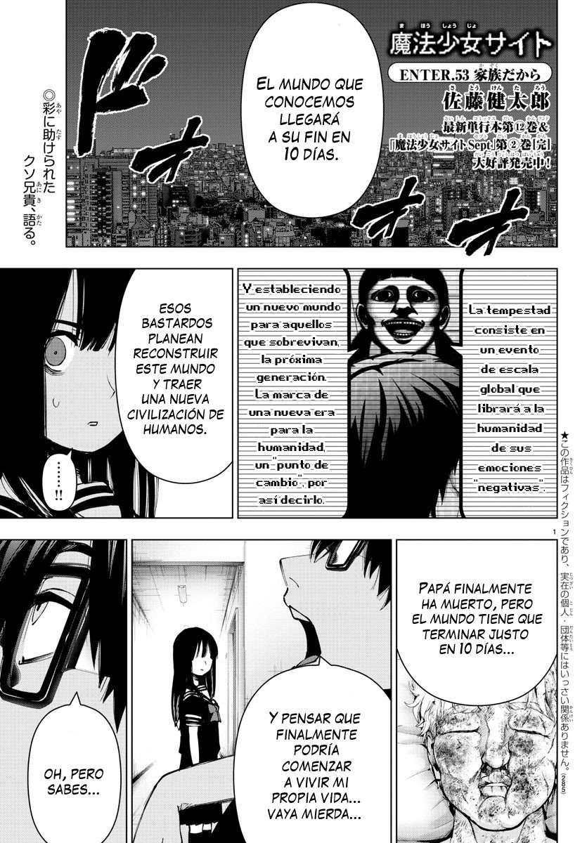Read Mahou Shoujo Site (es) Manga Online