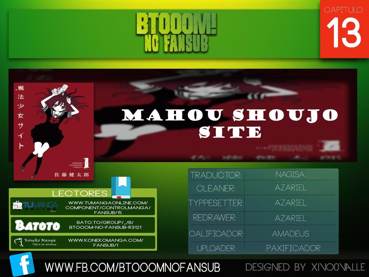 Read Mahou Shoujo Site (es) Manga Online