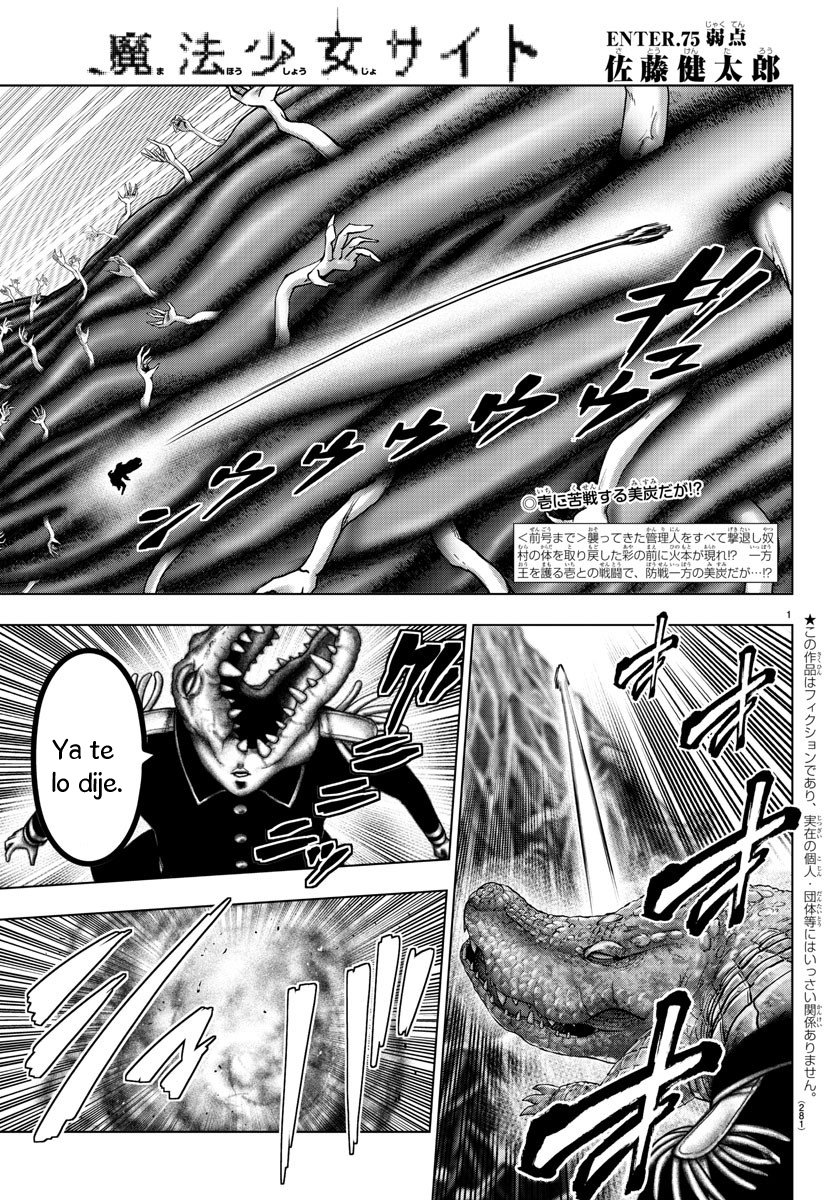 Read Mahou Shoujo Site (es) Manga Online