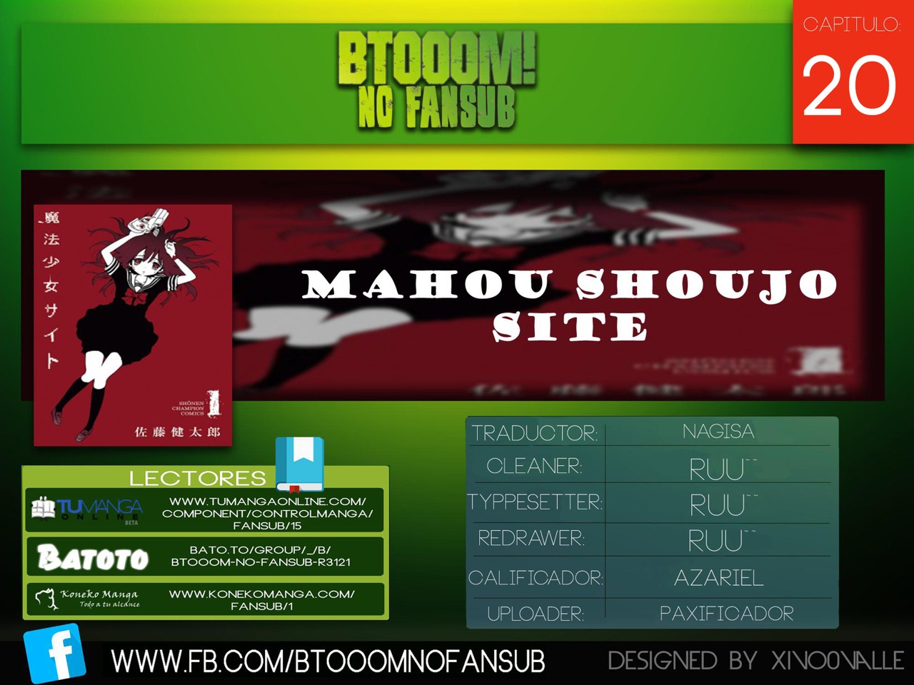 Read Mahou Shoujo Site (es) Manga Online