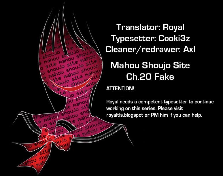 Read Mahou Shoujo Site (es) Manga Online