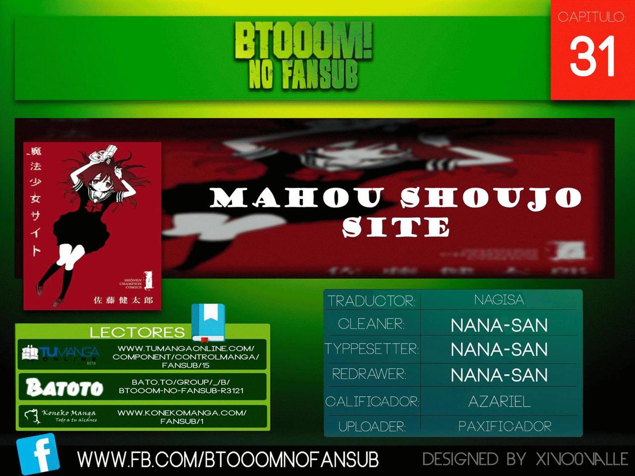 Read Mahou Shoujo Site (es) Manga Online