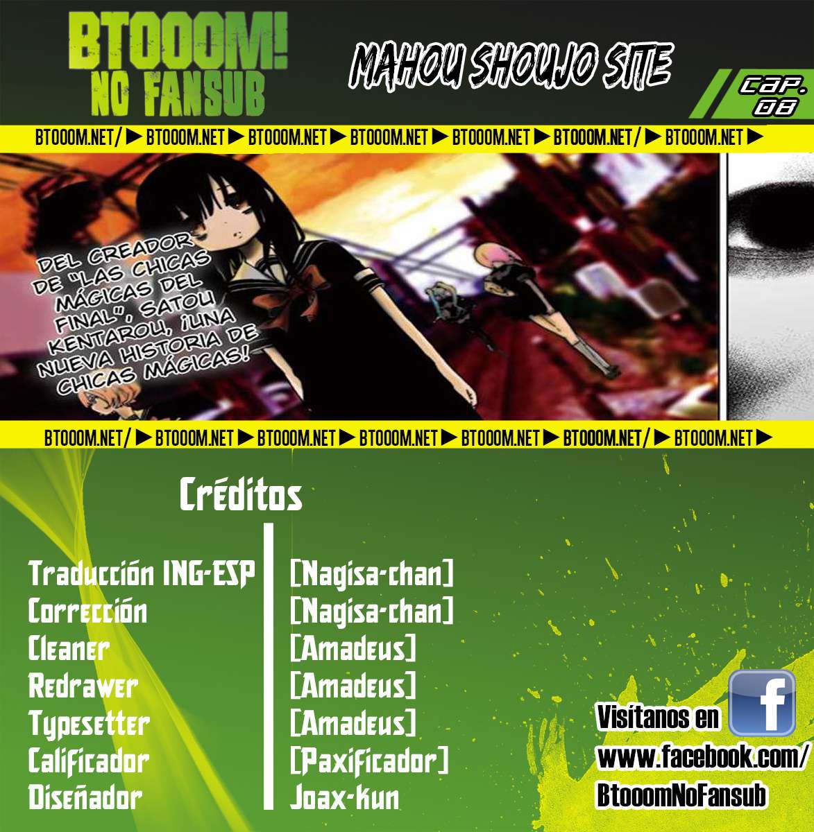 Read Mahou Shoujo Site (es) Manga Online