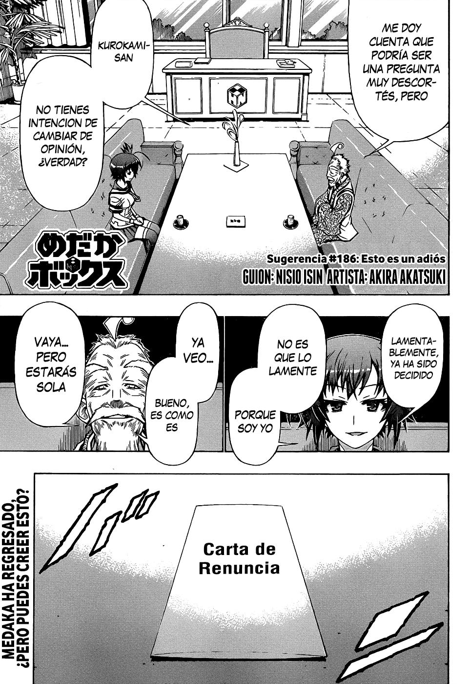 Read Medaka Box (es) Manga Online