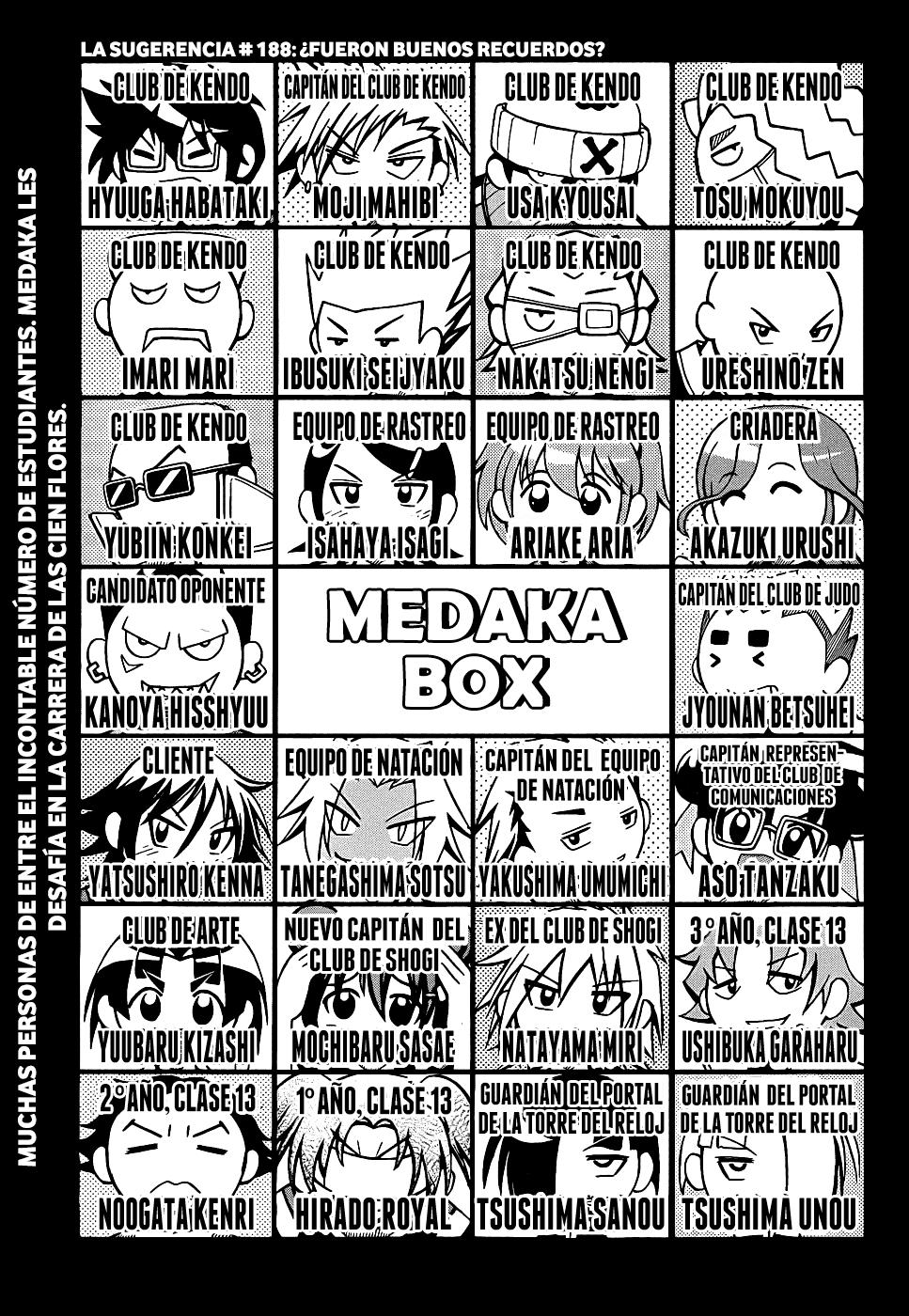 Read Medaka Box (es) Manga Online