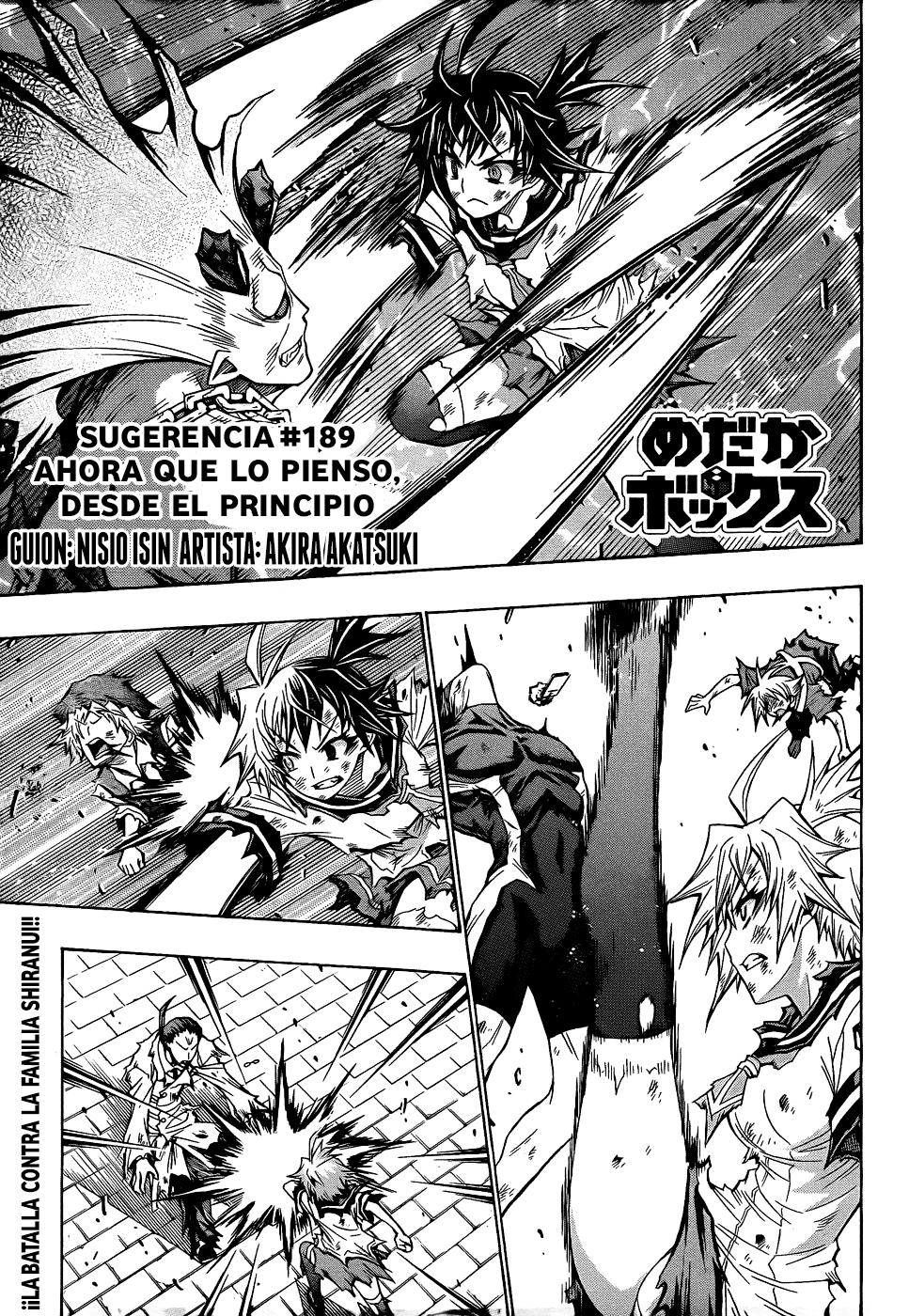 Read Medaka Box (es) Manga Online