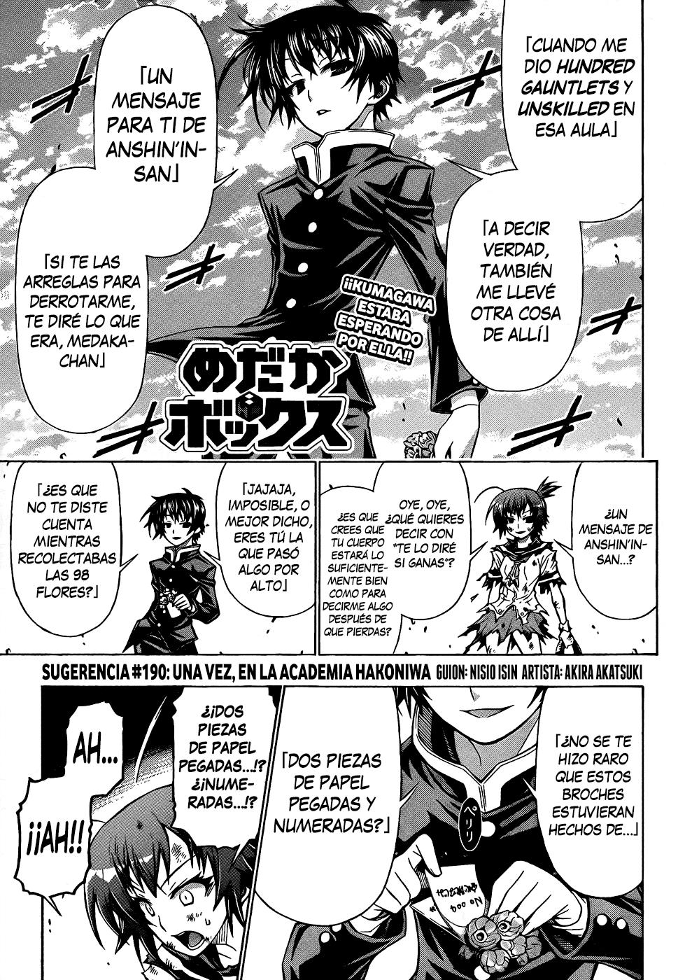 Read Medaka Box (es) Manga Online