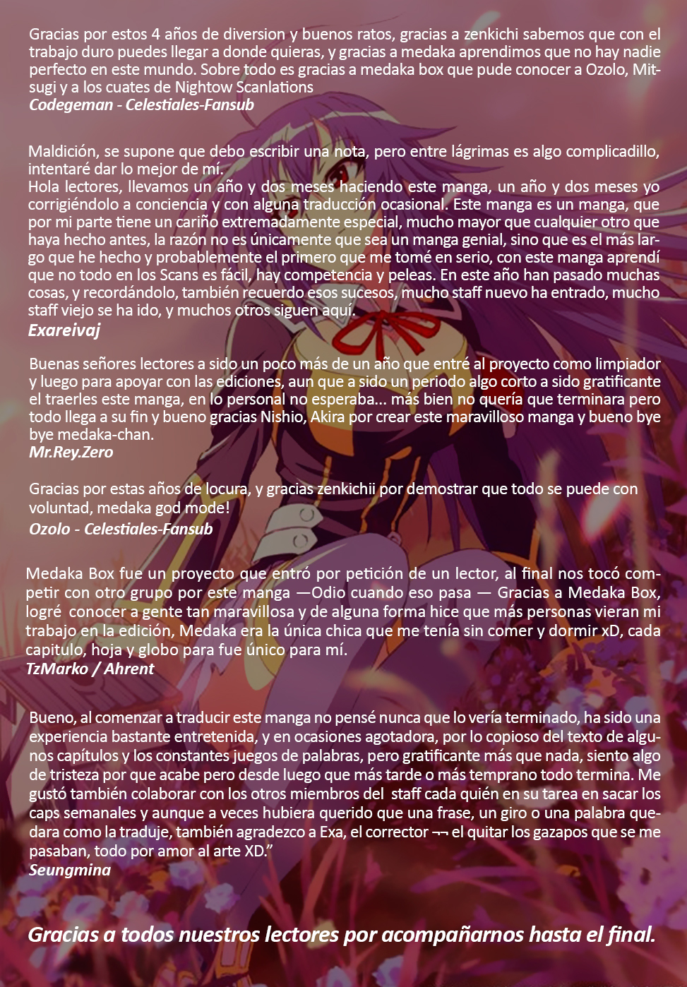 Read Medaka Box (es) Manga Online