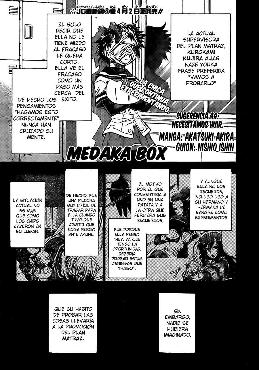 Read Medaka Box (es) Manga Online