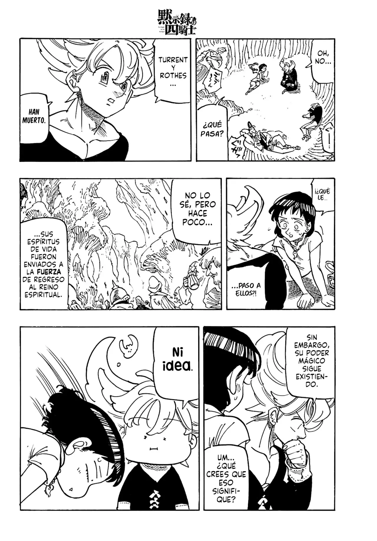 Read Mokushiroku no Yonkishi (es) Manga Online
