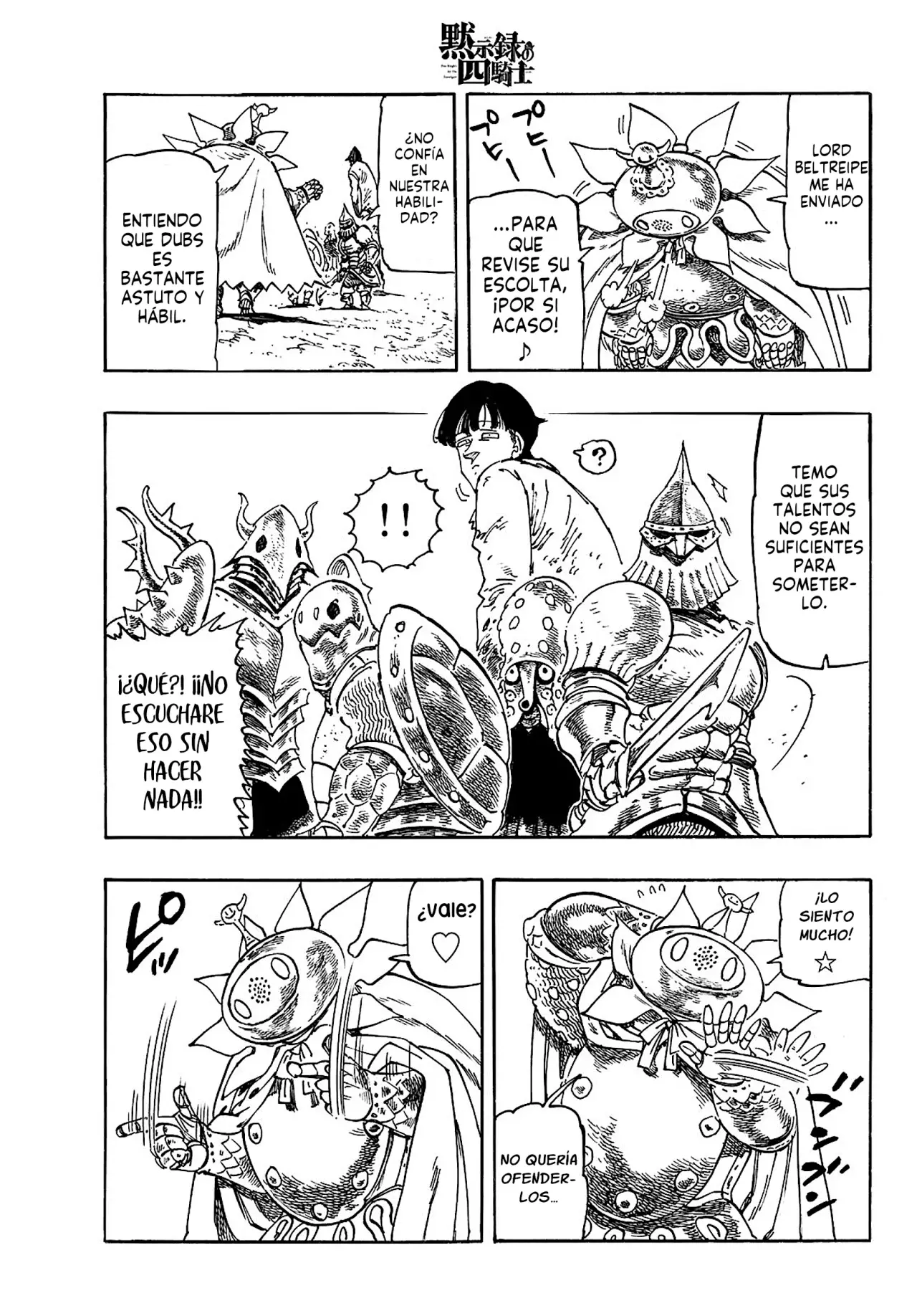 Read Mokushiroku no Yonkishi (es) Manga Online