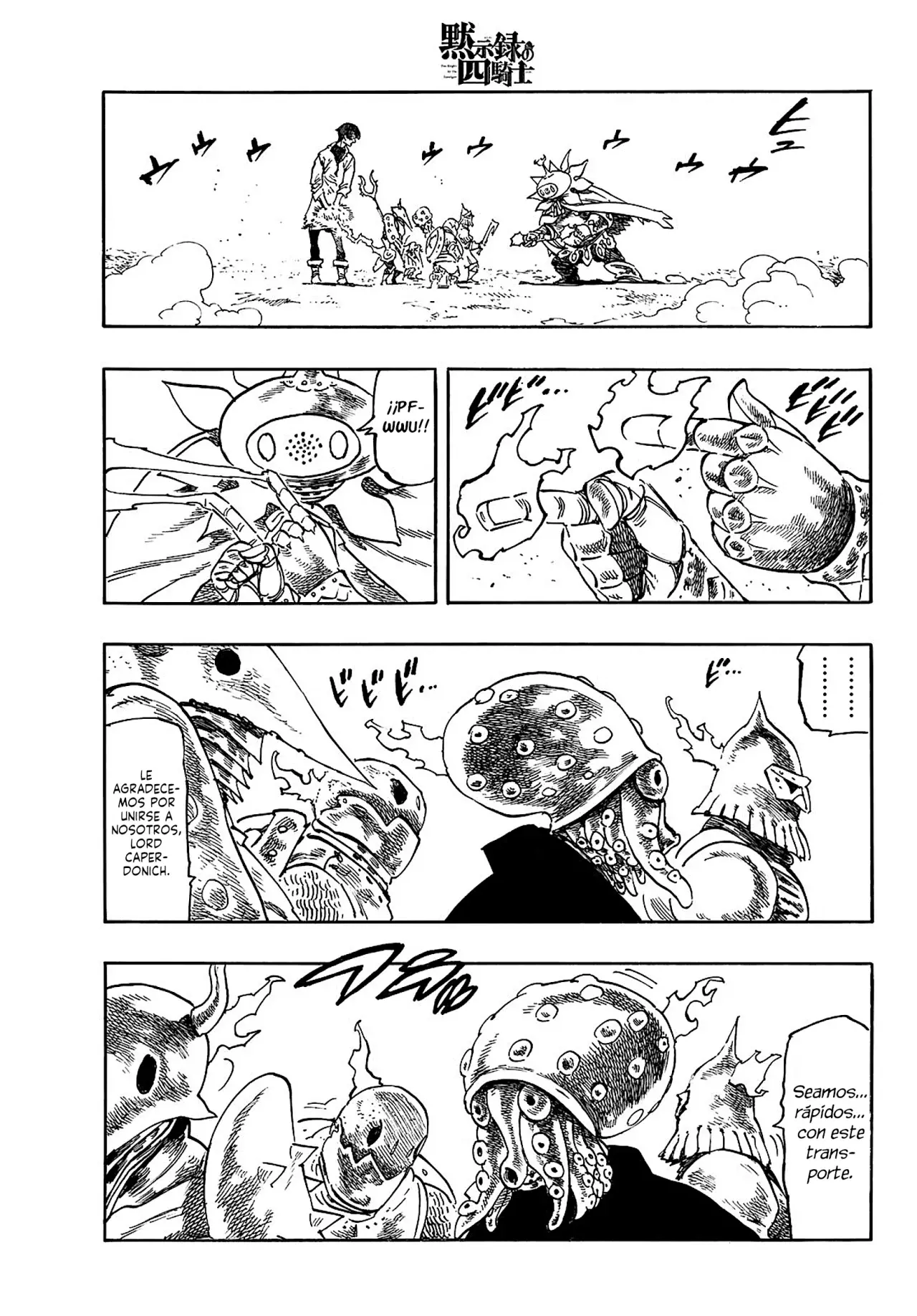 Read Mokushiroku no Yonkishi (es) Manga Online