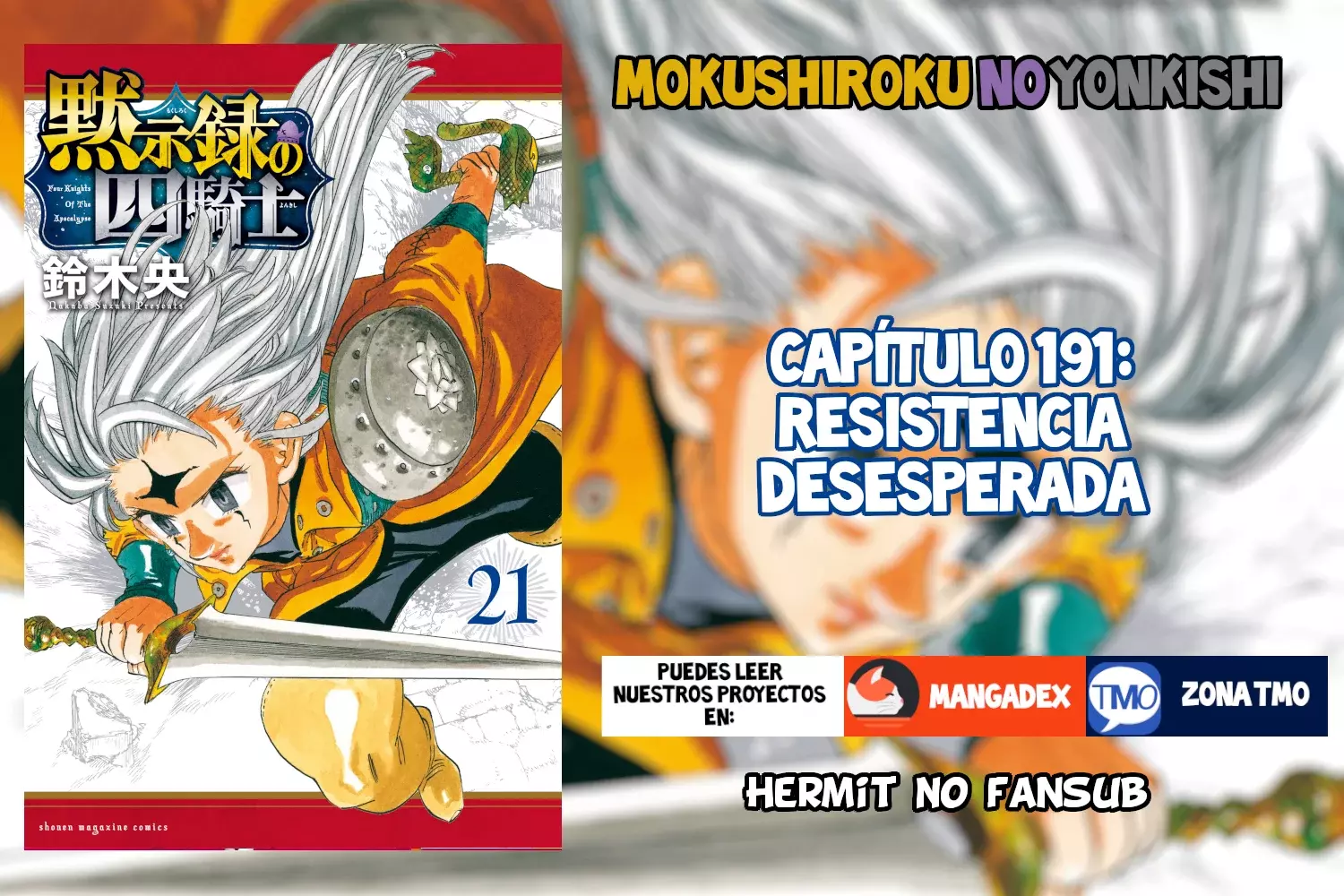 Read Mokushiroku no Yonkishi (es) Manga Online