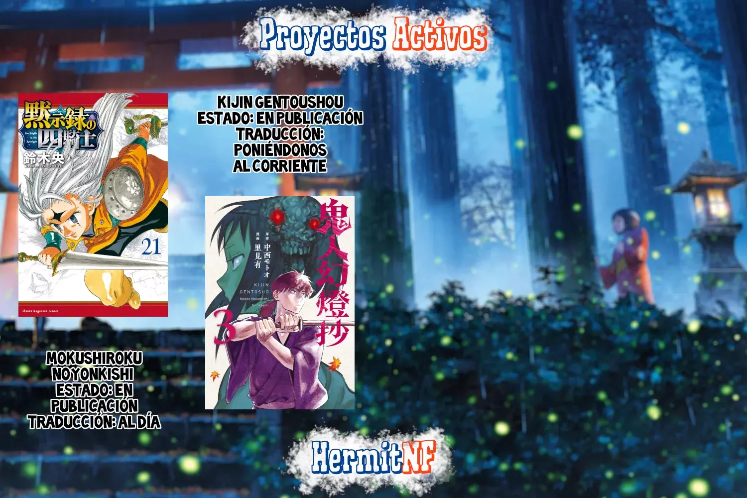 Read Mokushiroku no Yonkishi (es) Manga Online