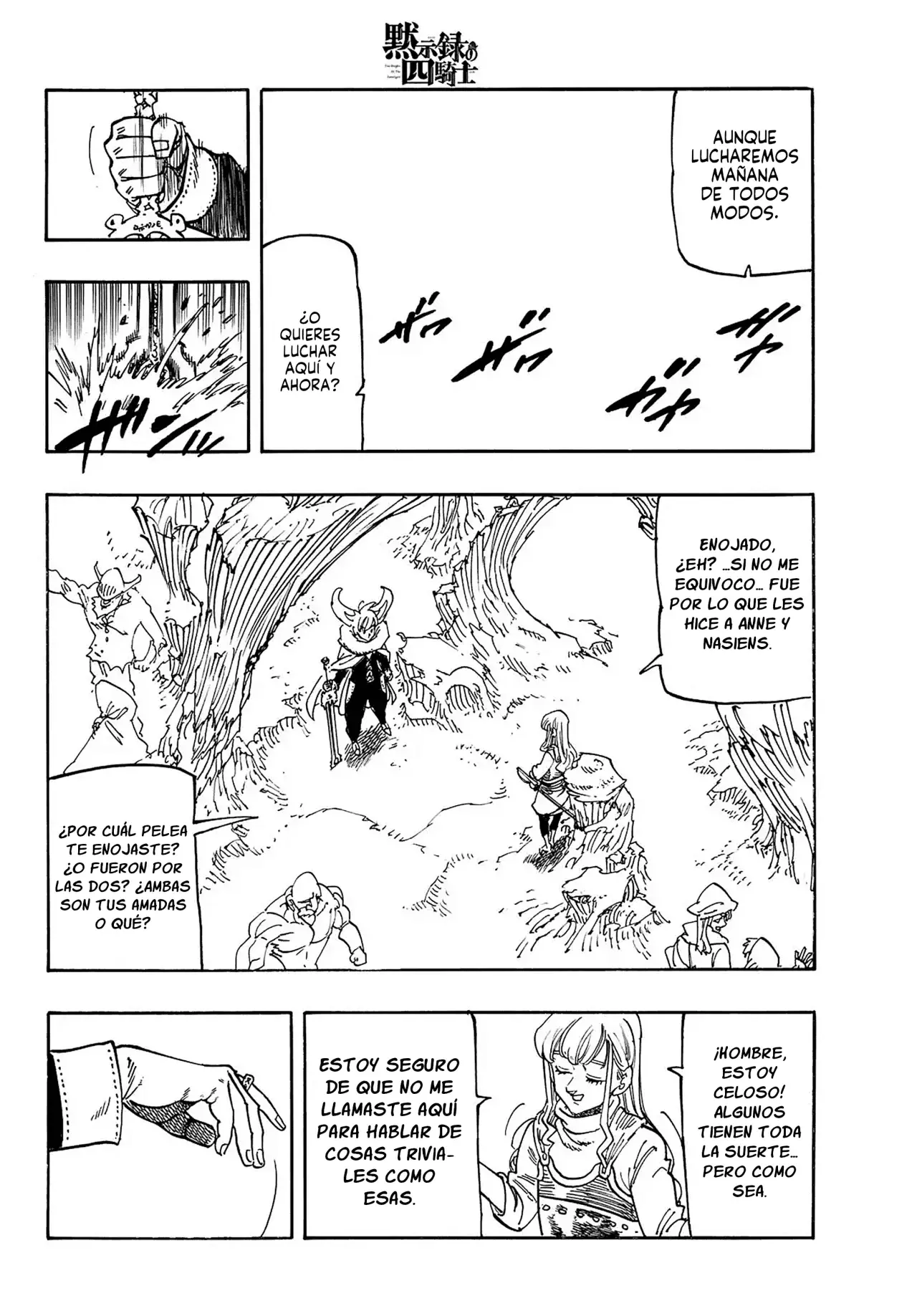 Read Mokushiroku no Yonkishi (es) Manga Online
