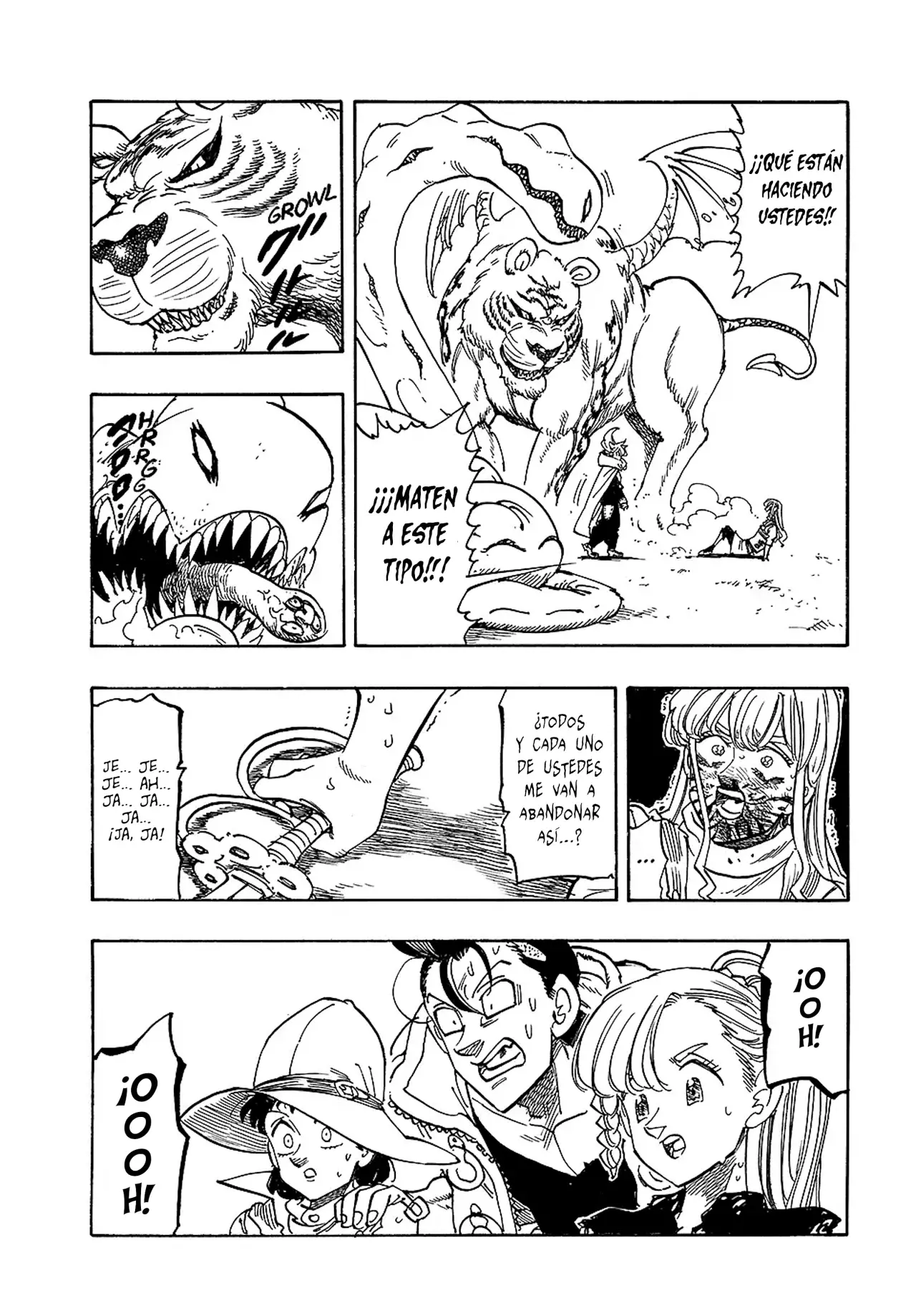 Read Mokushiroku no Yonkishi (es) Manga Online