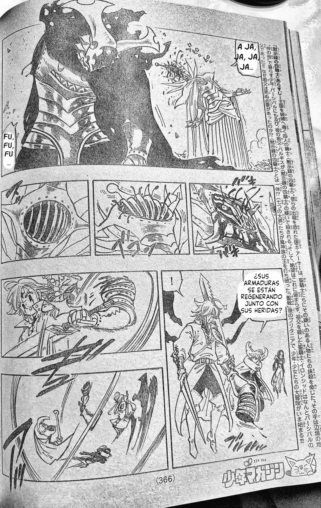 Read Mokushiroku no Yonkishi (es) Manga Online