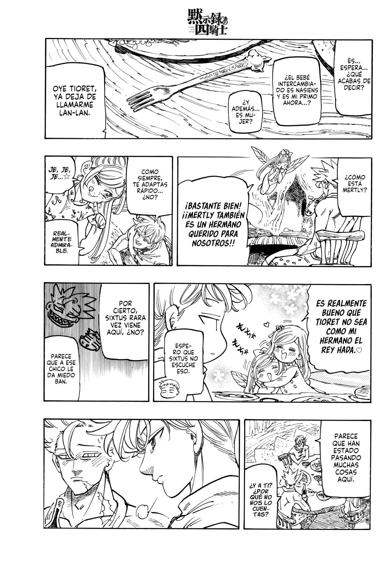 Read Mokushiroku no Yonkishi (es) Manga Online