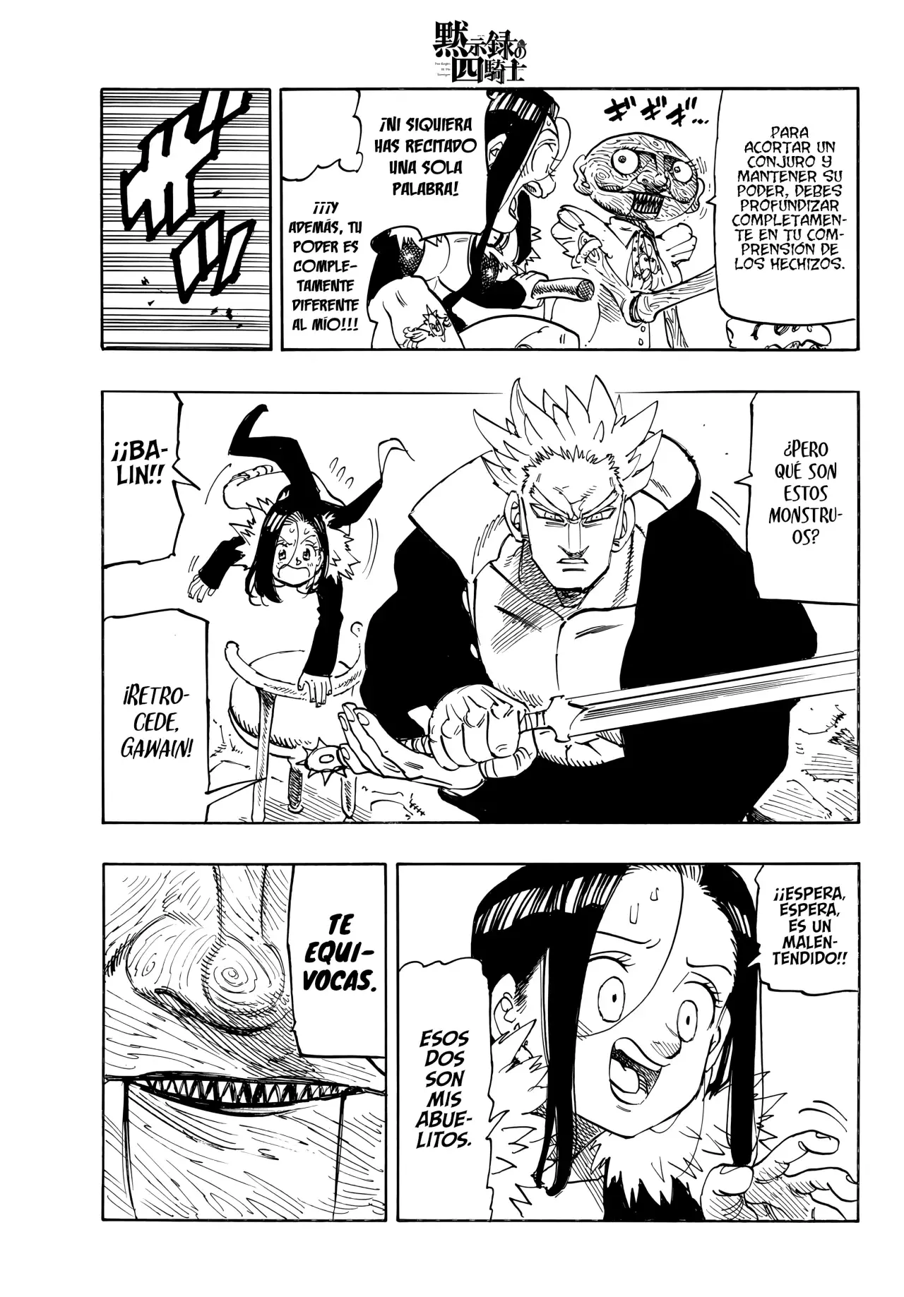 Read Mokushiroku no Yonkishi (es) Manga Online