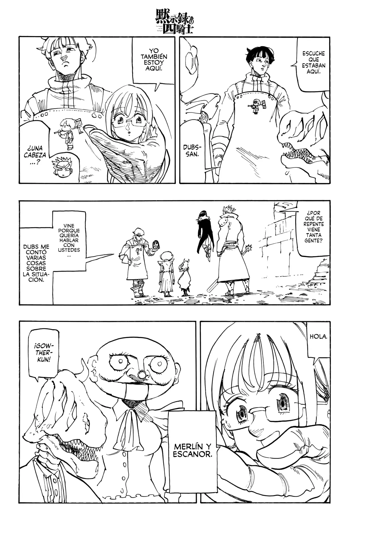 Read Mokushiroku no Yonkishi (es) Manga Online