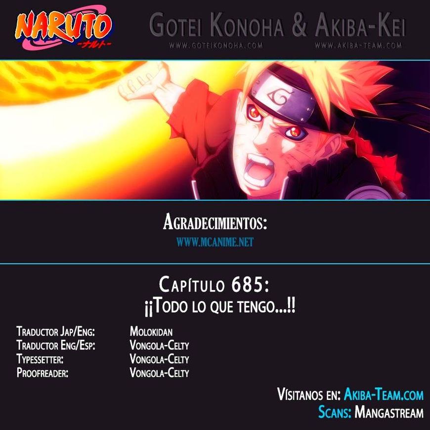 Read Naruto (es) Manga Online