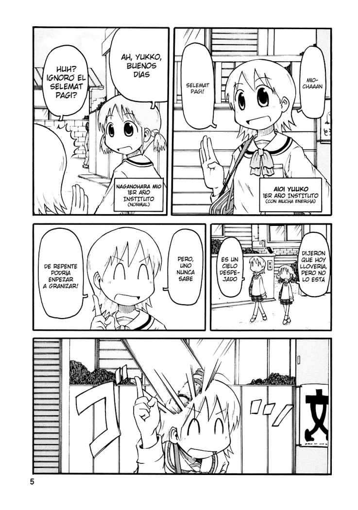 Read Nichijou (es) Manga Online