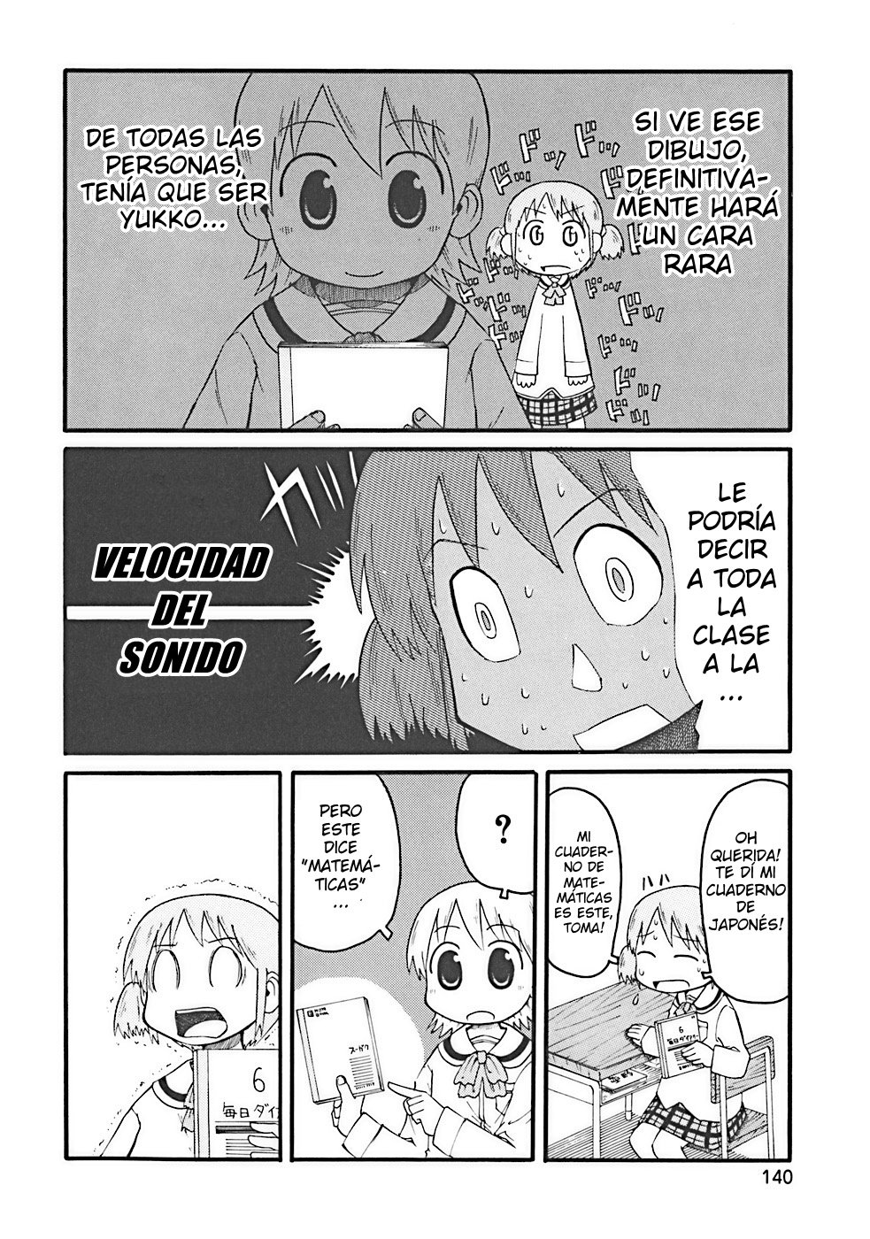 Read Nichijou (es) Manga Online