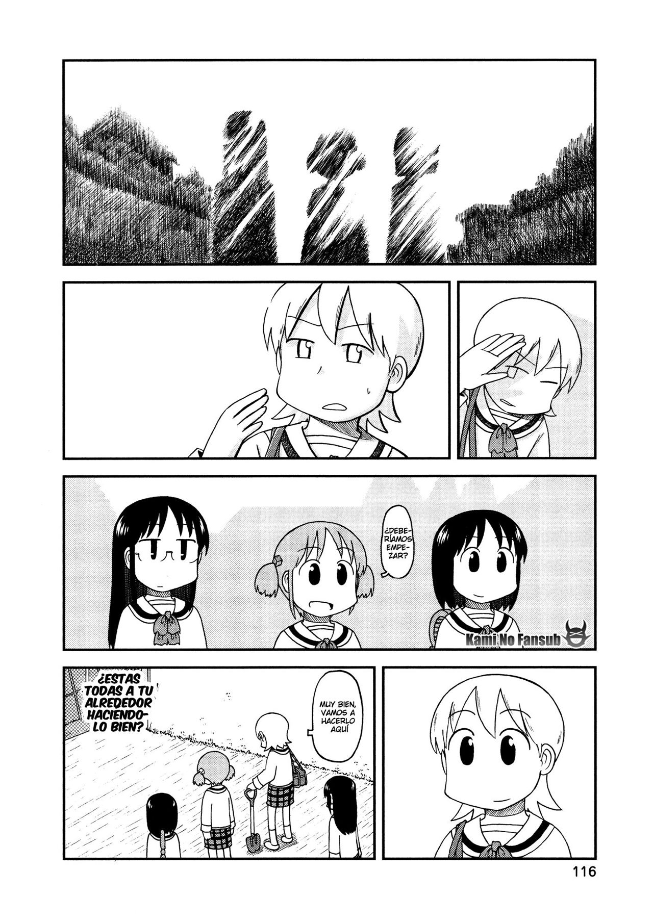 Read Nichijou (es) Manga Online