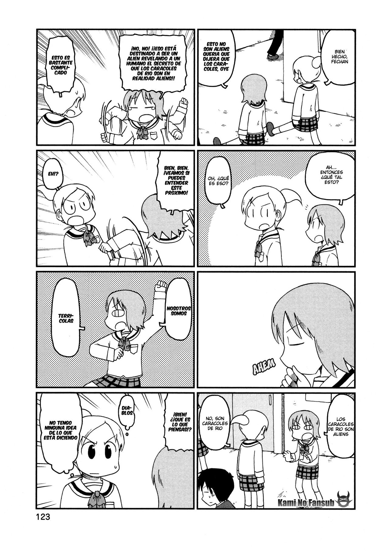 Read Nichijou (es) Manga Online