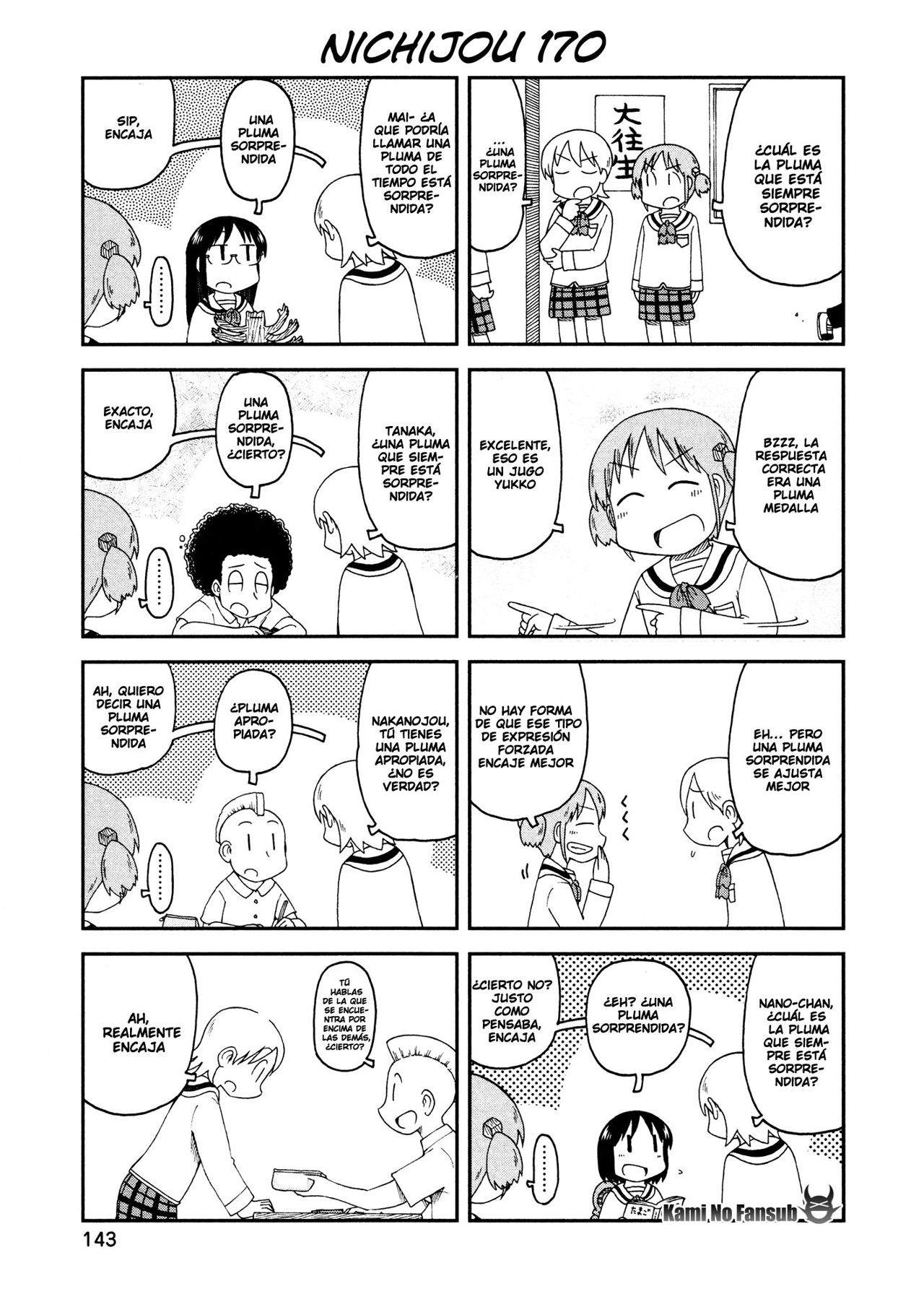 Read Nichijou (es) Manga Online