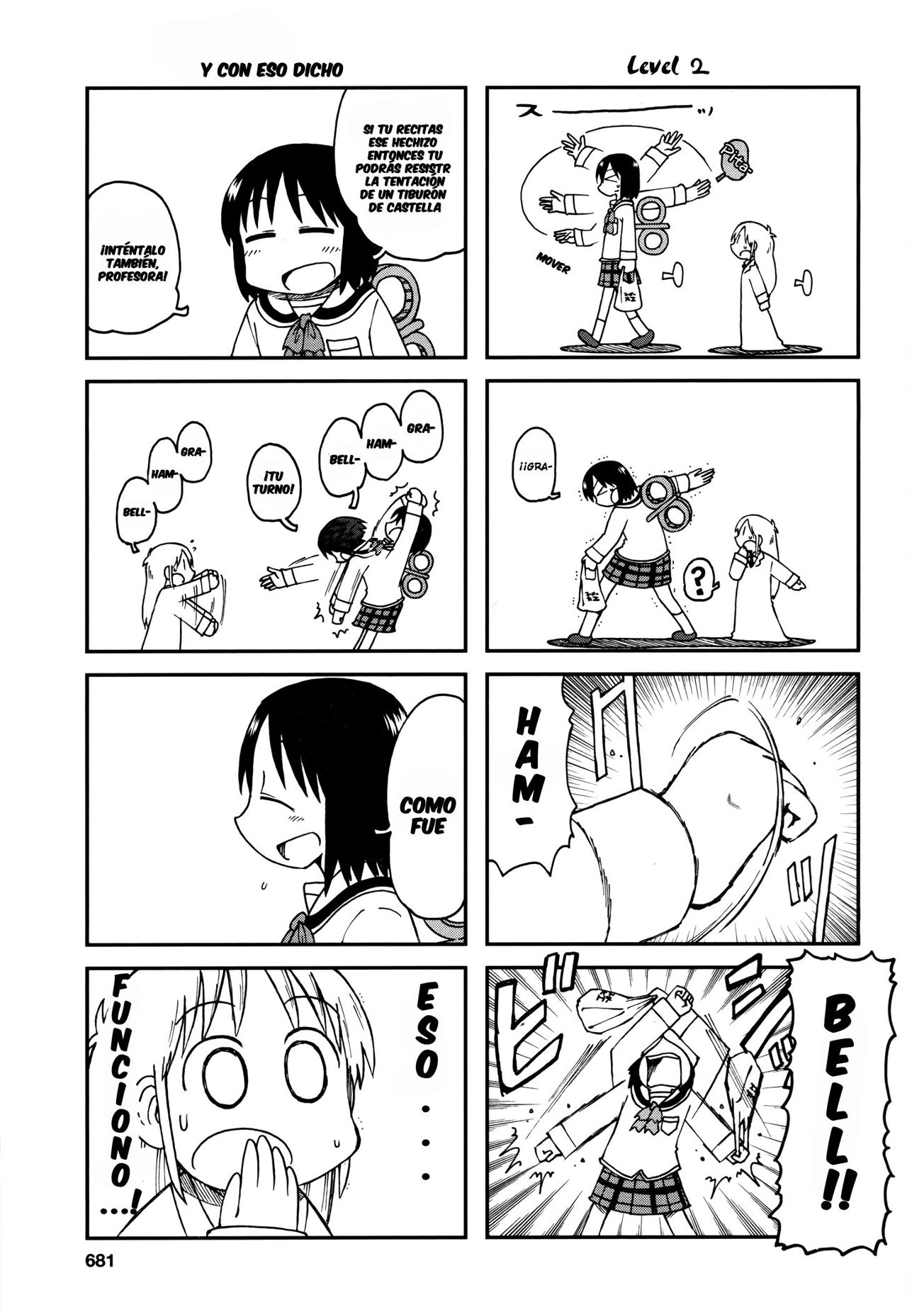 Read Nichijou (es) Manga Online