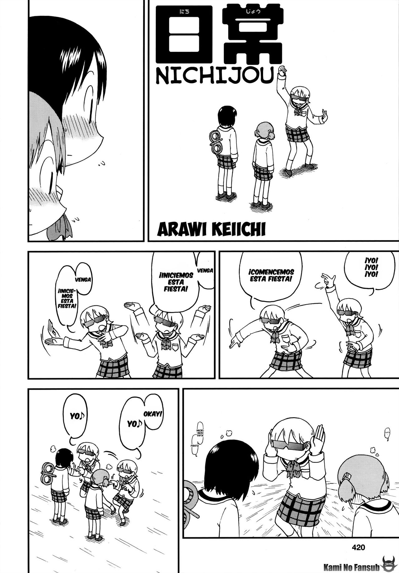 Read Nichijou (es) Manga Online