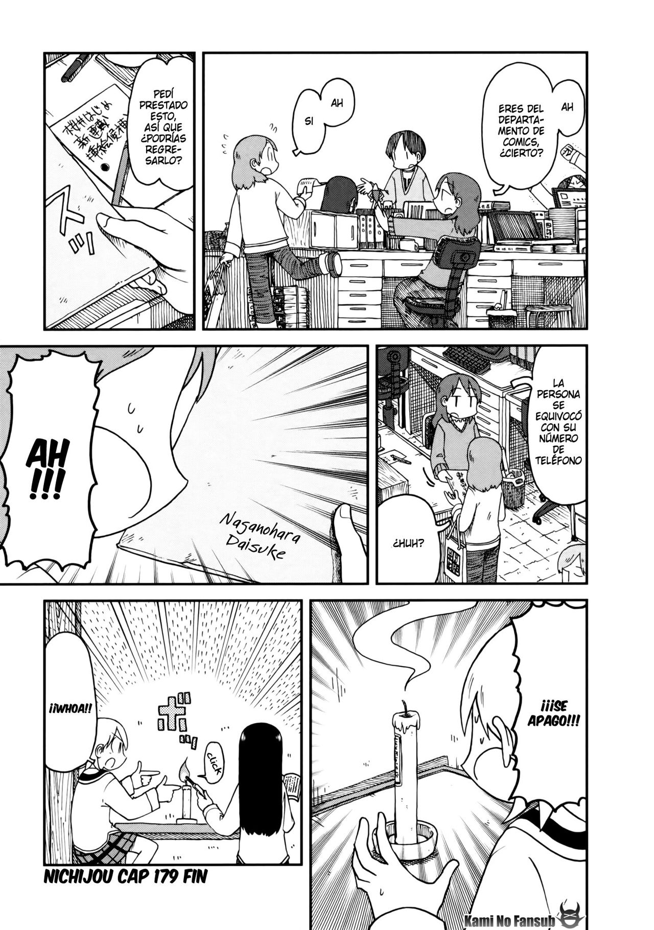 Read Nichijou (es) Manga Online