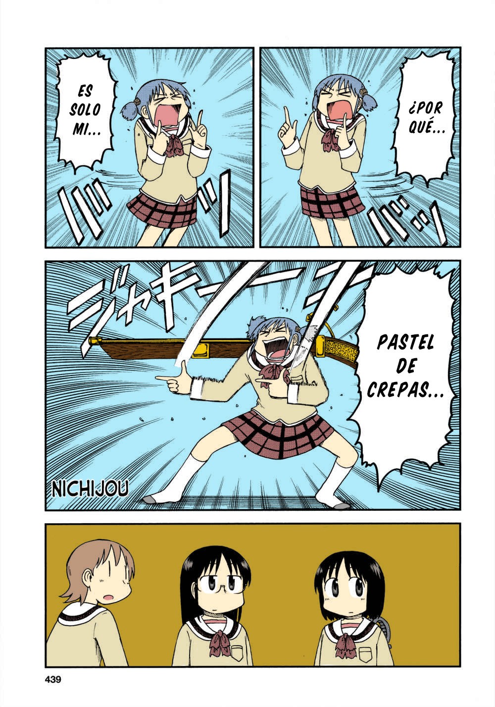 Read Nichijou (es) Manga Online