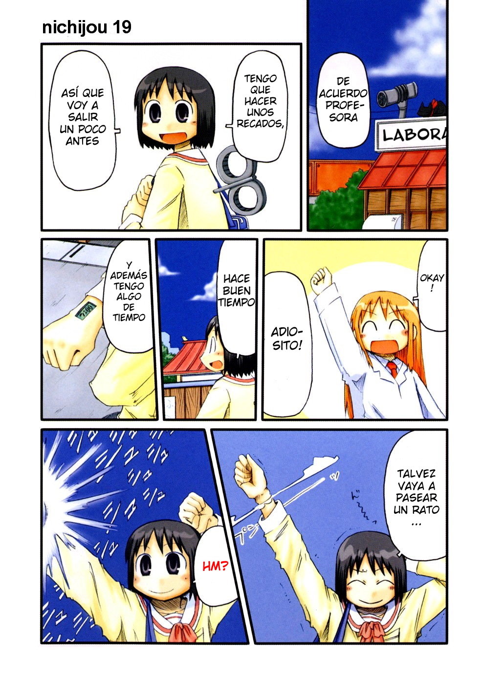 Read Nichijou (es) Manga Online