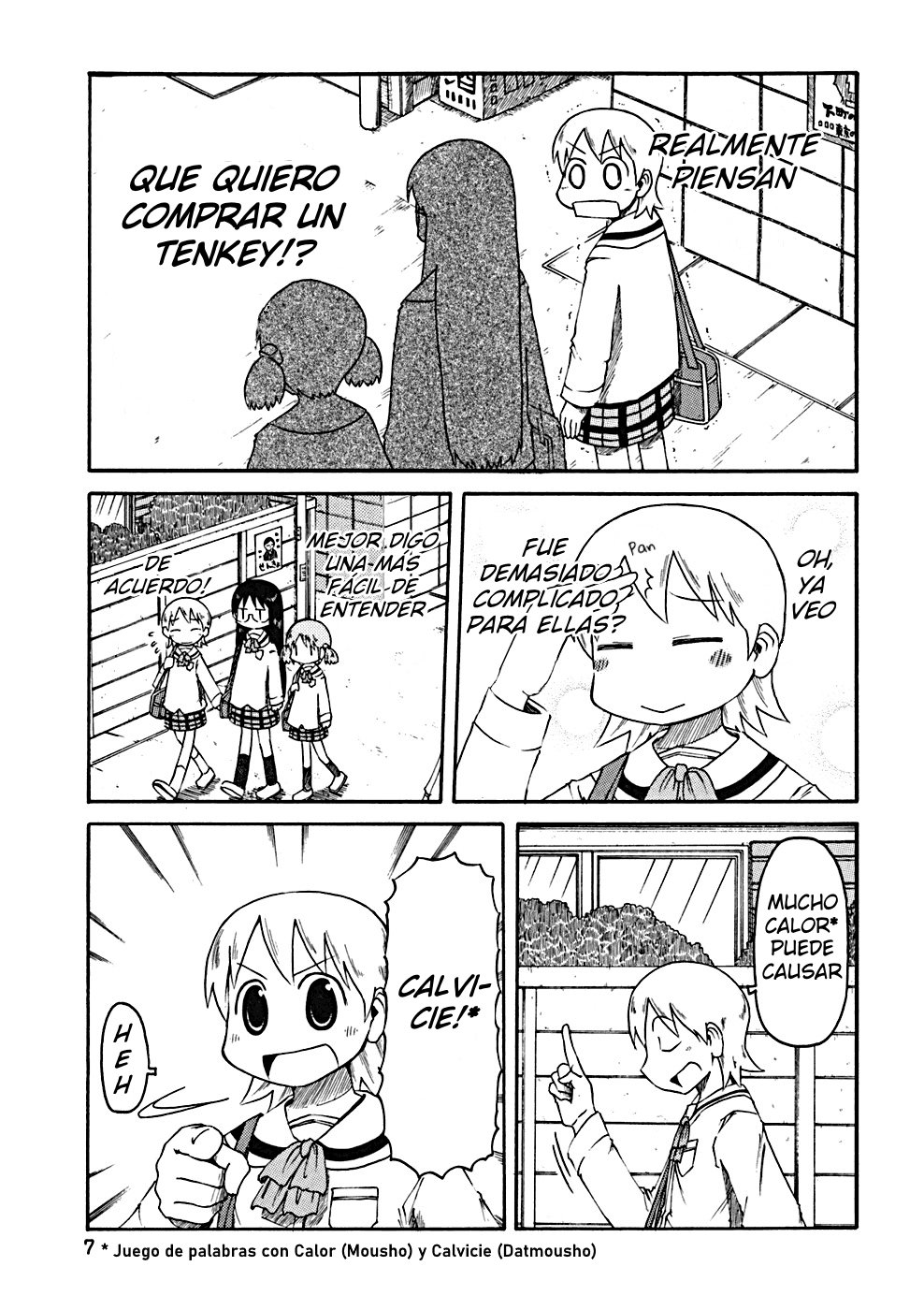 Read Nichijou (es) Manga Online