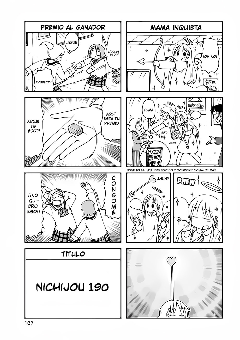 Read Nichijou (es) Manga Online