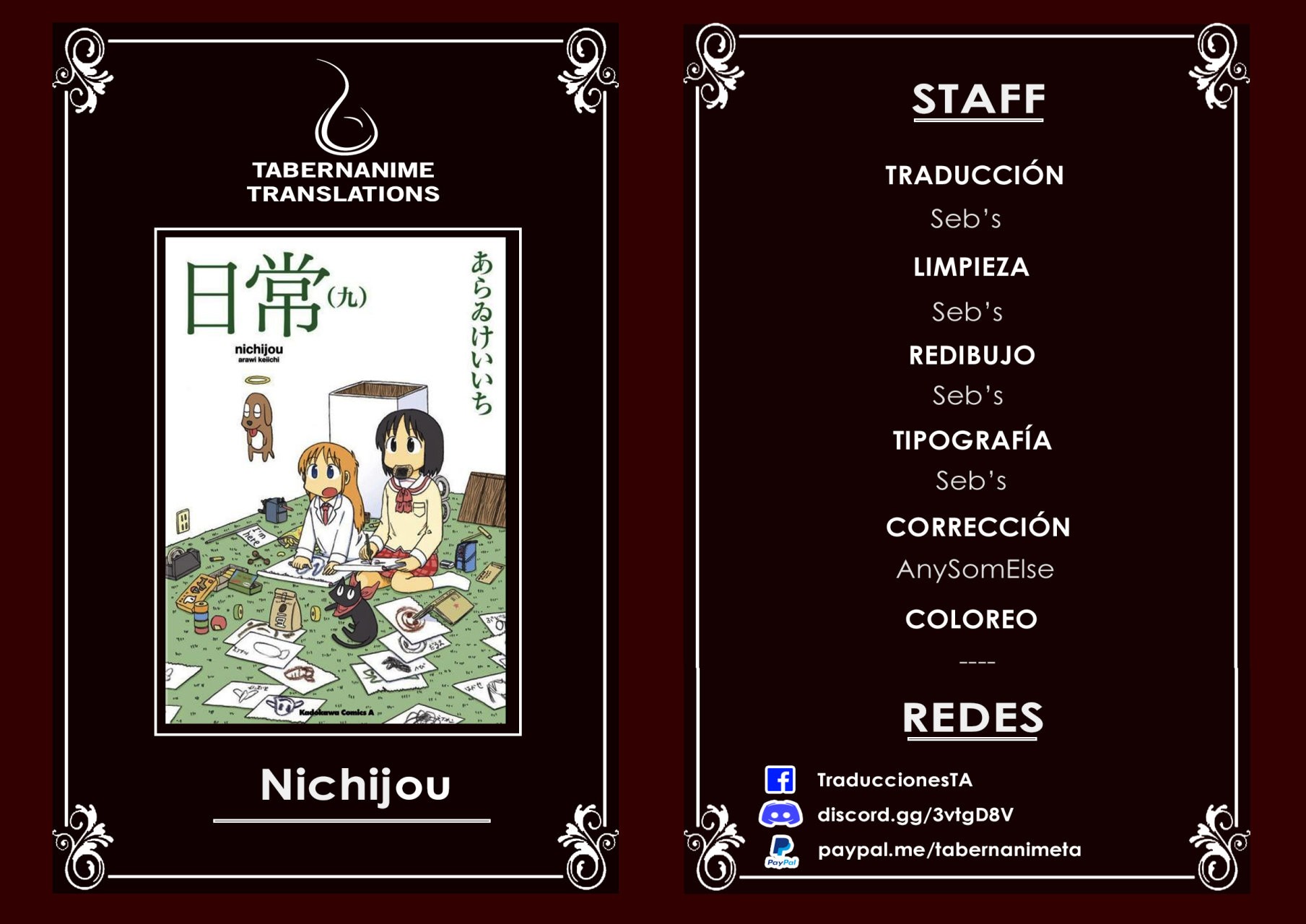 Read Nichijou (es) Manga Online