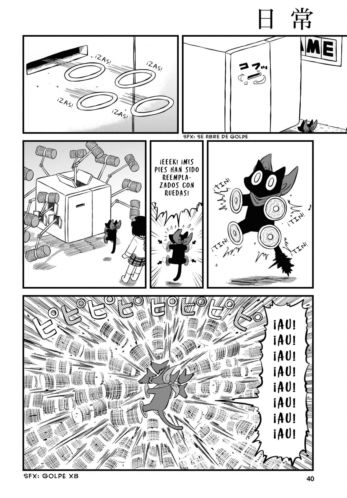 Read Nichijou (es) Manga Online