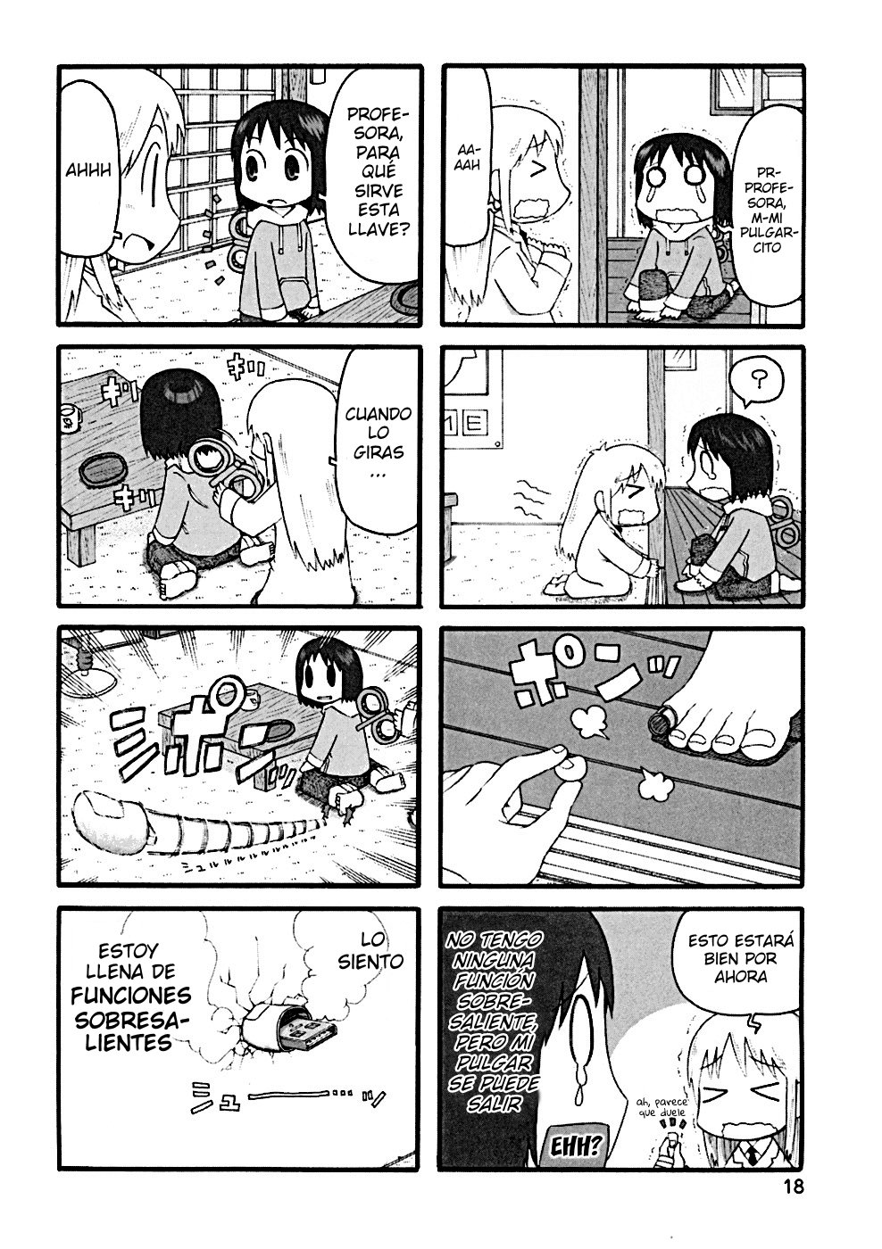 Read Nichijou (es) Manga Online