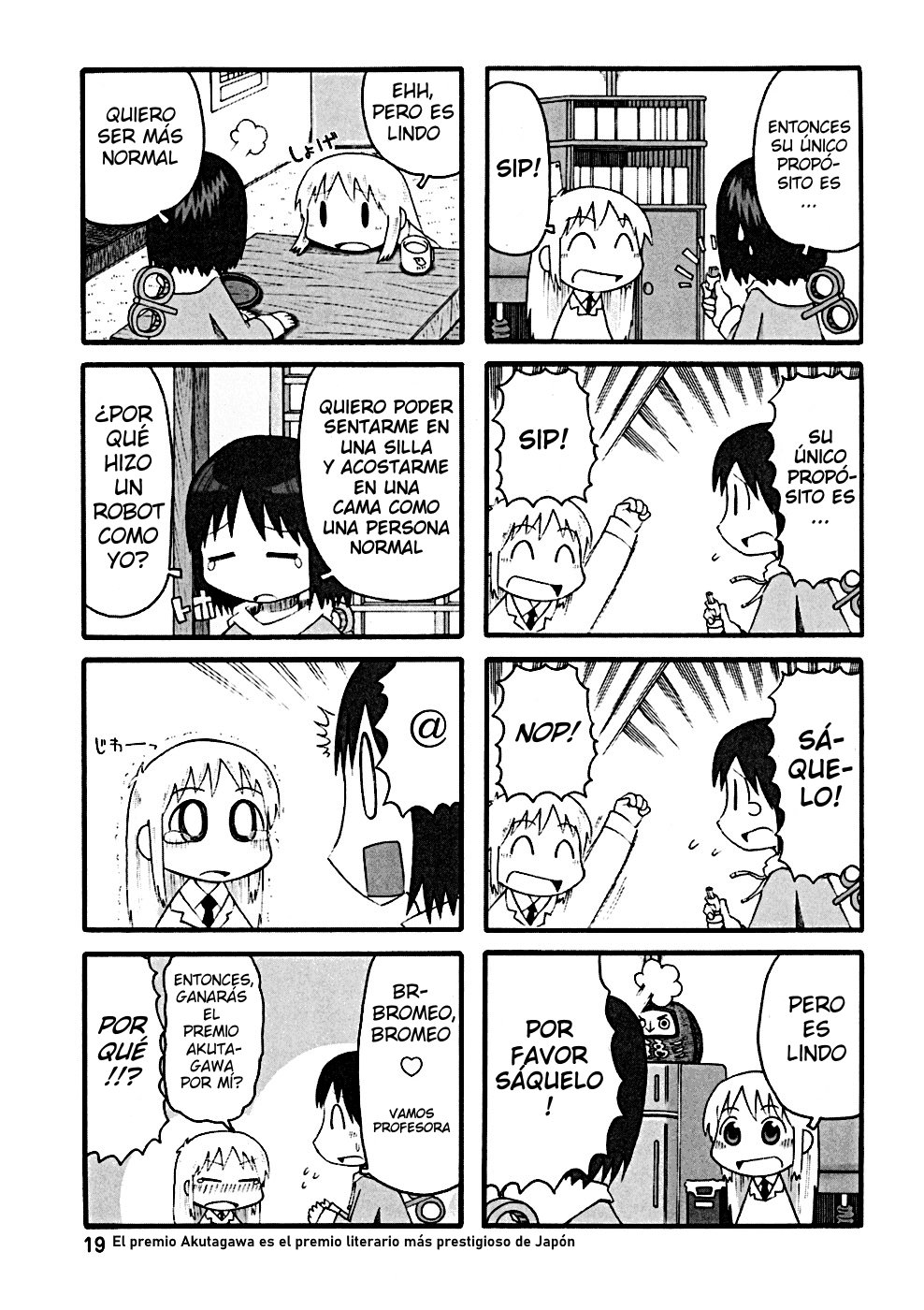 Read Nichijou (es) Manga Online