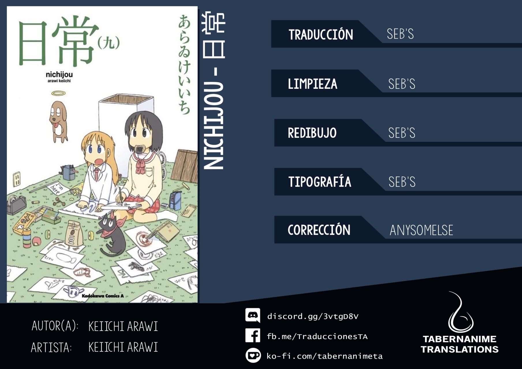 Read Nichijou (es) Manga Online
