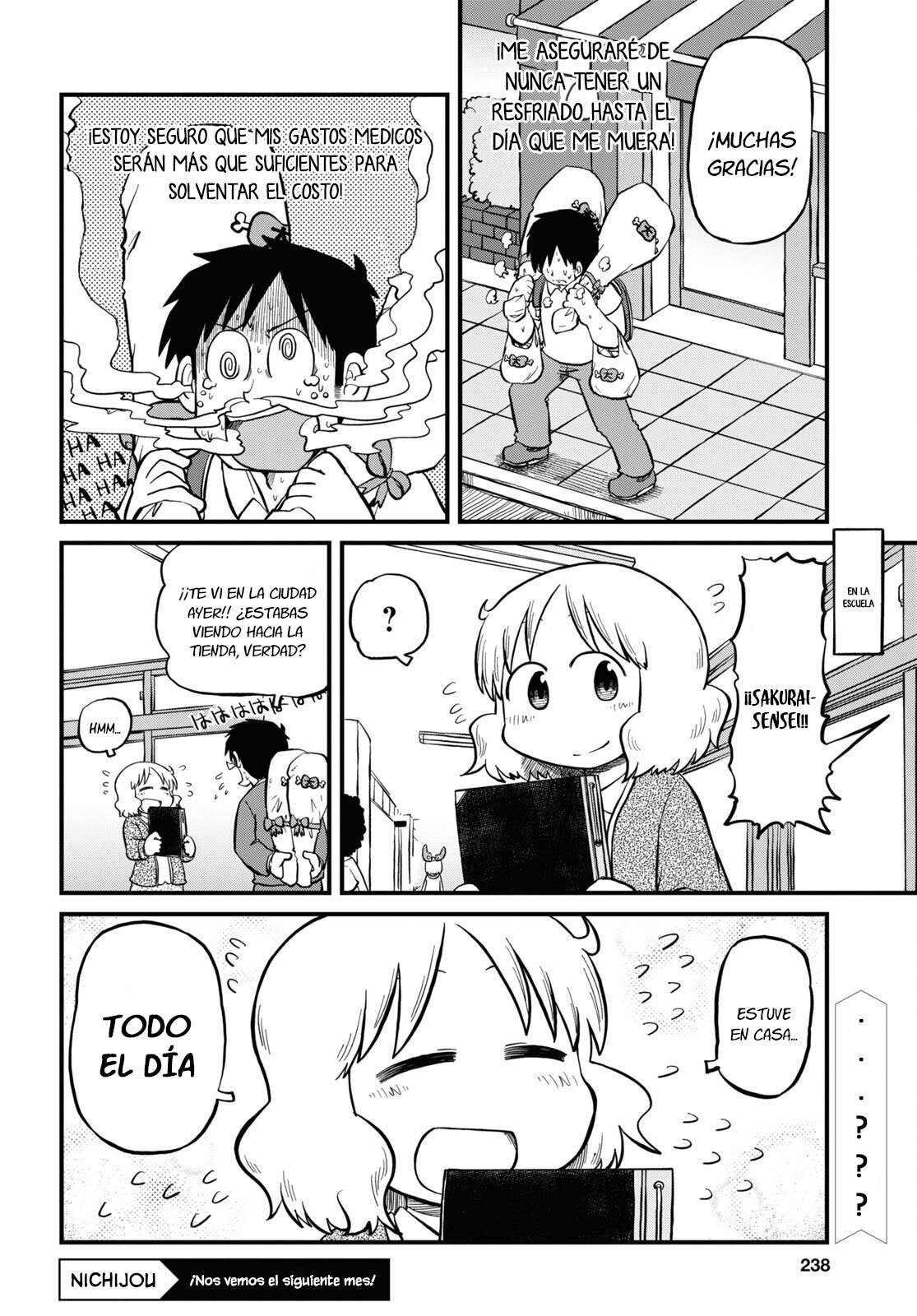 Read Nichijou (es) Manga Online